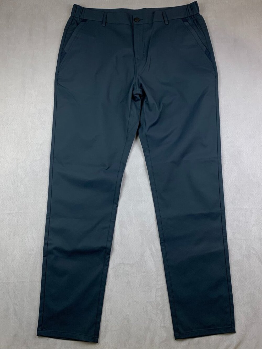 Jack Archer Men Jetsetter Tech Pants Deep Blue 34 Slim Tapered Golf Office 34x33
